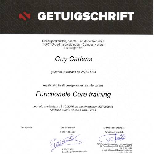 Functionele core training